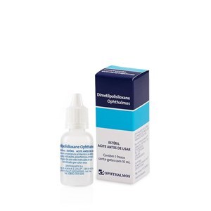 DIMETILPOLISILOXANE SOLUÇÃO OFTÁLMICA 10ML