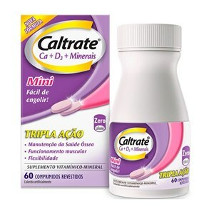 Caltrate Mini 600Mg + 200Ui 60 Comprimidos 