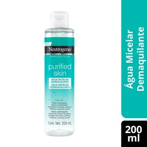 Água Micelar Demaquilante Neutrogena Purified Skin 200Ml
