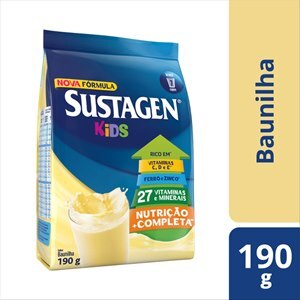 Sustagen Kids Sabor Baunilha Sachê 190G