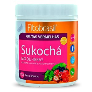 Sukochá Fitobrasil Mix De Fibras Frutas Vermelhas 200G