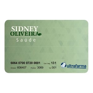 Cartão Sidney Oliveira Saúde Pré-Pago