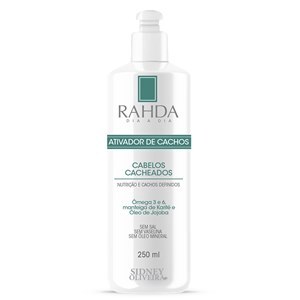 Ativador De Cachos Rahda Dia A Dia Cabelos Cacheados 250Ml