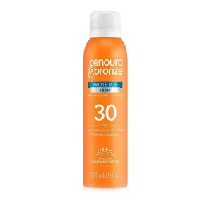 Protetor Solar Corporal Aerossol Fps 30 Cenoura & Bronze 200Ml