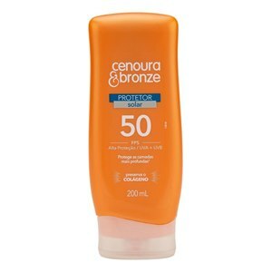 PROTETOR SOLAR CENOURA E BRONZE FPS50 200ML