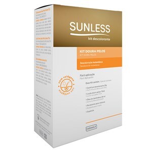 Descolorante Sunless Doura Pelos Kit Com Colágeno