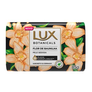 Sabonete Glicerinado Em Barra Lux Botanicals Flor De Baunilha 85G
