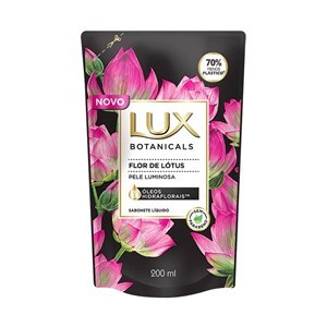 Sabonete Líquido Lux Botanicals Flor De Lótus Refil 200Ml