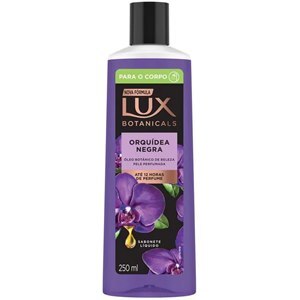 Sabonete Líquido Lux Botanicals Orquídea Negra 250ml