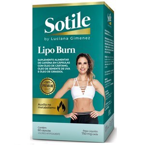 Lipo Burn 60 Cápsulas Sotile Sidney Oliveira