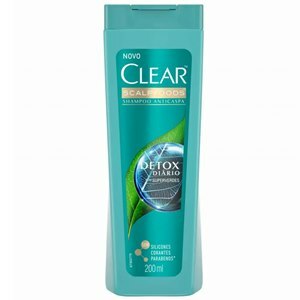 SHAMPOO CLEAR ANTICASPA SCALFODS DETOX DIÁRIO 200ML