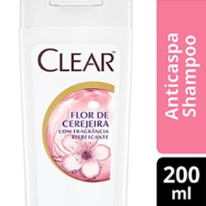 Shampoo Clear Anticaspa Flor De Cerejeira 200Ml