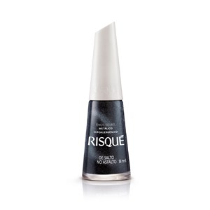 Esmalte Risqué Metálico De Salto No Asfalto 8Ml 