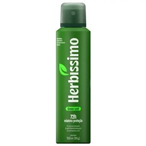 Desodorante Antitranspirante Aerossol Bis Herbíssimo Green Leaf 72h 150ml