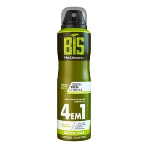 Desodorante Aerosol Bis Herbíssimo Masculino Green Leaf 150Ml