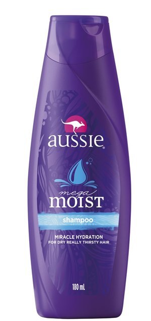 Shampoo Aussie Mega Moist 180Ml