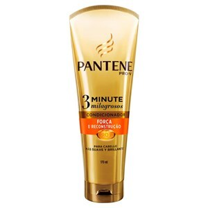 Condicionador Pantene 3 Minutos Milagrosos Força E Reconstrução 170Ml