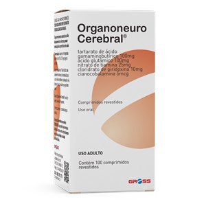 Organoneuro Cerebral 100 Comprimidos