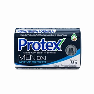 Sabonete Em Barra Protex Men Active Sports 85G