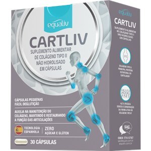 Colágeno Tipo Ii - Cartliv 40Mg Equaliv 30 Cápsulas