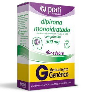 DIPIRONA 500MG 30 COMPRIMIDOS - PRATI DONADUZZI - GENÉRICO