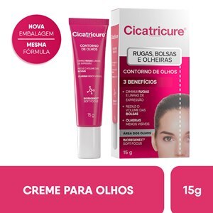 Cicatricure Creme De Contorno Dos Olhos, Diminui Rugas E Linhas De Expressão, 15G