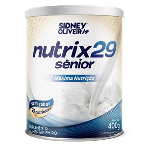 Nutrix 29 Sênior Sem Sabor 400G Sidney Oliveira