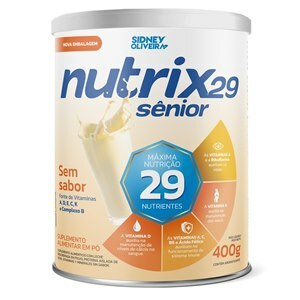 Nutrix 29 Sênior Sem Sabor 400g Sidney Oliveira