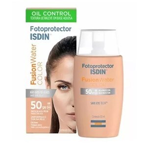 Protetor Solar Facial Isdin Fusion Water 5 Stars Colors Fps 50- Cor Média - 50Ml