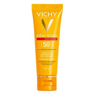 Protetor Solar Vichy Idéal Soleil Anti-Idade Fps50 Cor 40G