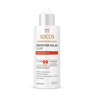 Adcos Protetor Solar Fluid Incolor Fps99 50Ml