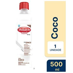 Pedialyte Max Sabor Coco 500Ml