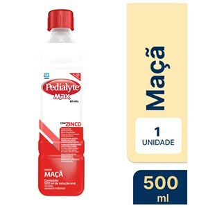 Pedialyte Max Sabor Maçã 500Ml 