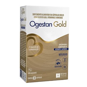 Ogestan Gold 30 Cápsulas 