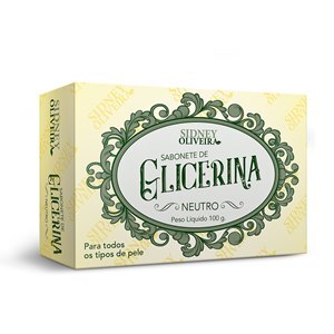 Sabonete De Glicerina 100G Sidney Oliveira