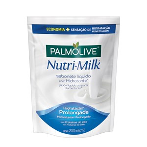 Refil Sabonete Líquido Palmolive Nutri-Milk Hidratante 200Ml