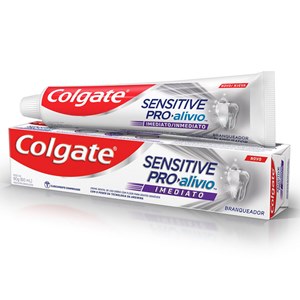 Creme Dental Colgate Sensitive Pro-Alívio Branqueador 90G
