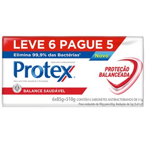 Sabonete Protex Balance Saudável 510G Leve 6 Pague 5