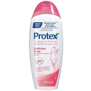 SABONETE LÍQUIDO ÍNTIMO PROTEX DELICATE CARE 40ML