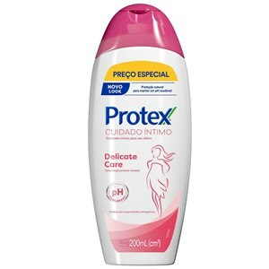 Sabonete Líquido Íntimo Protex Delicate Care Leve 200 Pague 150Ml