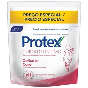 Sabonete Líquido Protex Cuidado Íntimo Delicate Care Refil 140Ml
