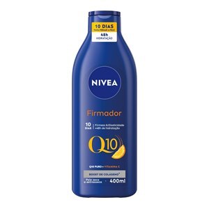 LOÇÃO HIDRATANTE CORPORAL NIVEA FIRMADOR Q10 VITAMINA C PELE SECA 400ML