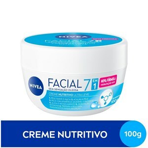 Creme Facial Nutritivo Nivea Ultra Leve 7 Em 1 100g