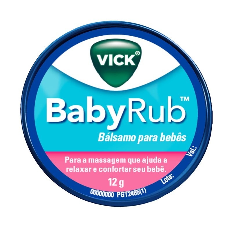 VICK VAPORUB BABYRUB 12G - Ultrafarma