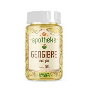 GENGIBRE EM PÓ APOTHEKE SIDNEY OLIVEIRA 50G