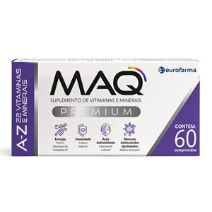 MAQ PREMIUM EUROFARMA 60 COMPRIMIDOS