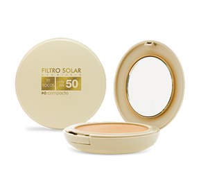Protetor Solar Adcos Fps50 Pó Compacto Nude 11G