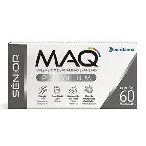 MAQ SÊNIOR PREMIUM EUROFARMA 60 COMPRIMIDOS