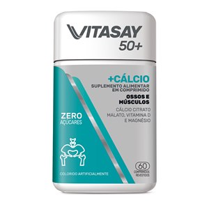 Vitasay 50+ Cálcio 60 Comprimidos