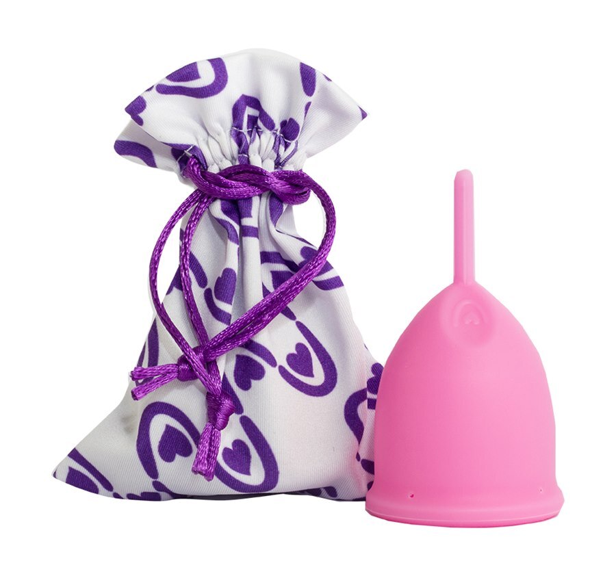 Ofertas de Coletor Menstrual Violeta Cup tipo B, 40g, rosa, + grátis,  caneca para higienizar